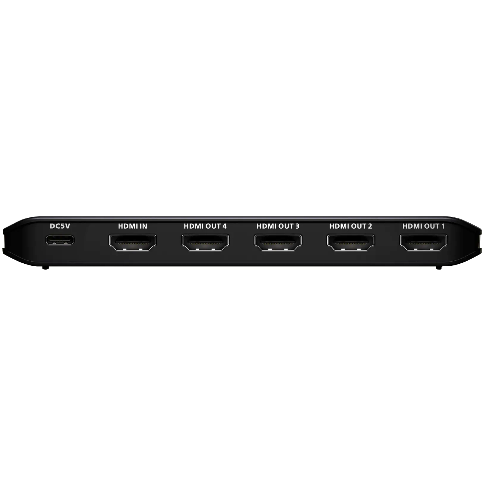 A large main feature product image of ATEN Essential 4 Port True 4K HDMI Splitter