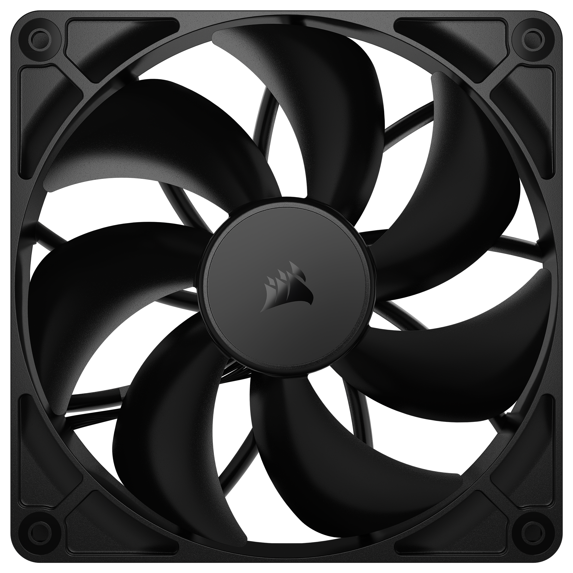 A large main feature product image of EX-DEMO Corsair RS140 - 140mm PWM Fan (Black)