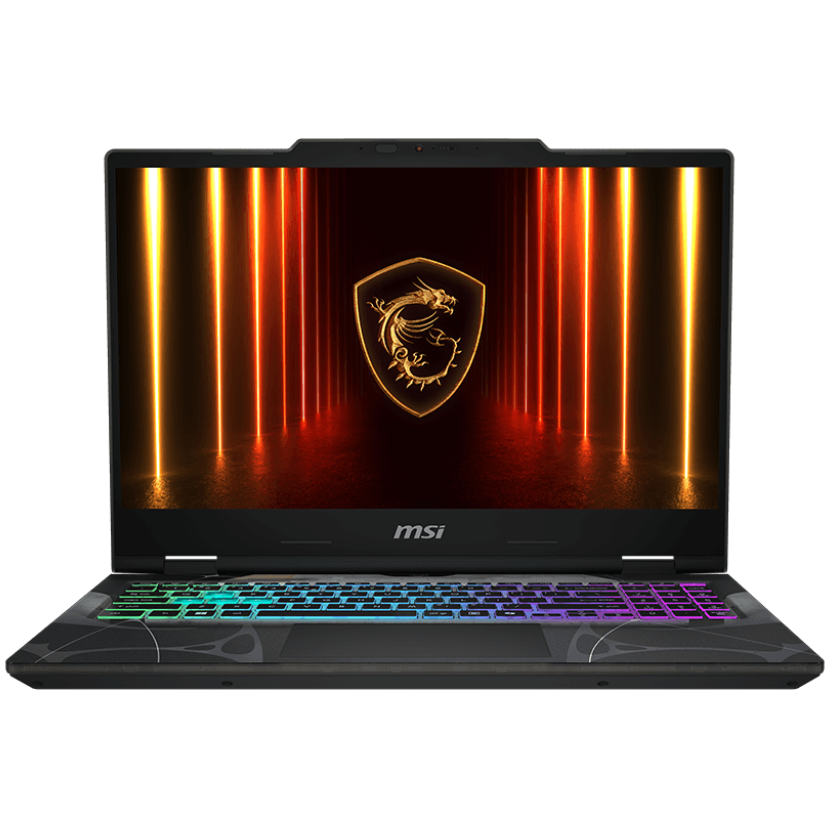 A large main feature product image of EX-DEMO MSI Cyborg A15 (B2H) - 15.6" 144Hz, Ryzen 5 240, RTX 5050, 16GB/512GB - Win 11 Gaming Notebook