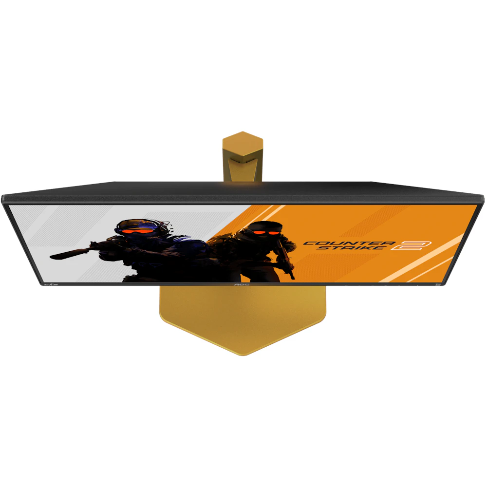 A large main feature product image of EX-DEMO AOC Gaming CS25G - 25" 1080p 310Hz Fast IPS Monitor - Counter Strike 2 Edition