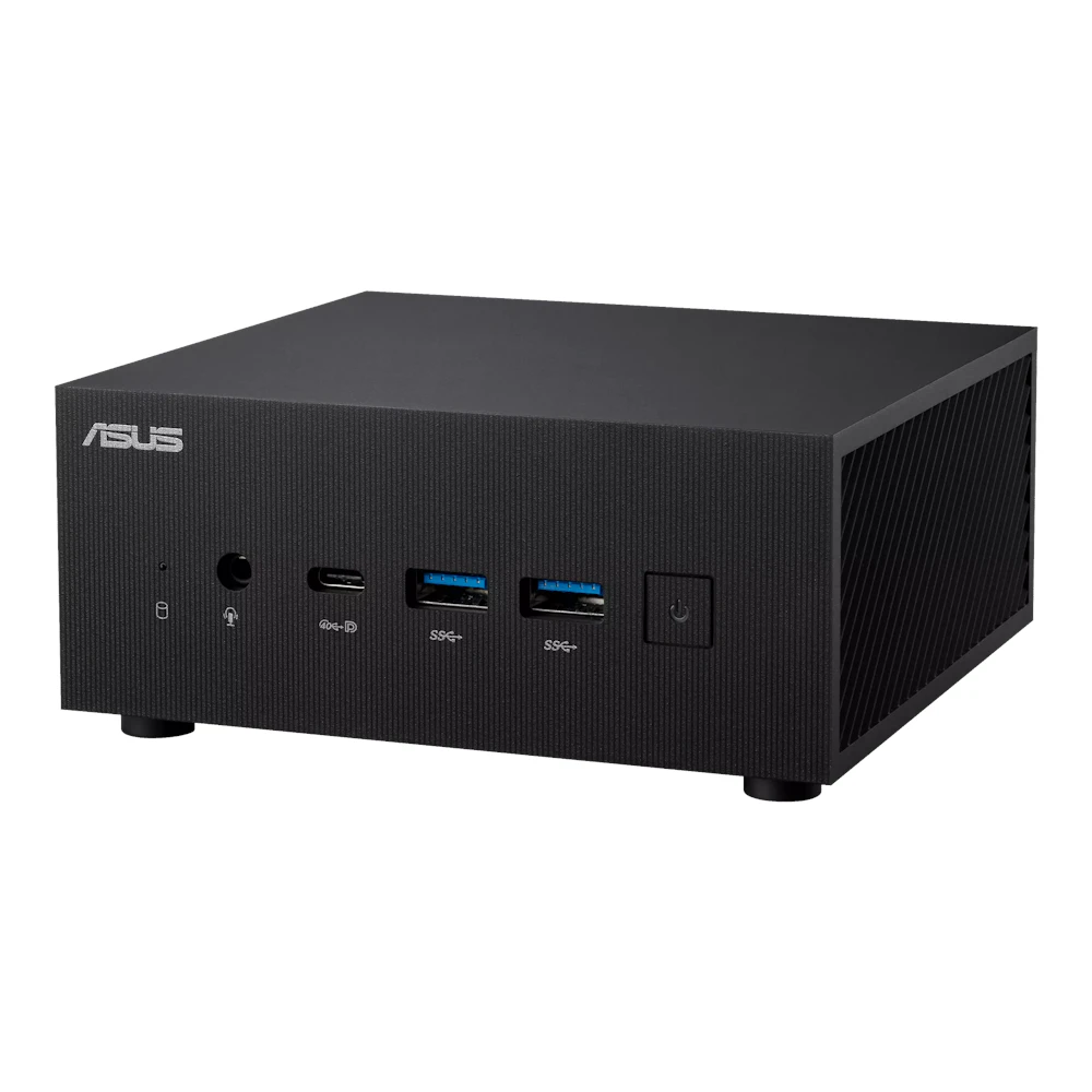 A large main feature product image of EX-DEMO ASUS PN53 Ryzen 5 7535H Barebones Mini PC