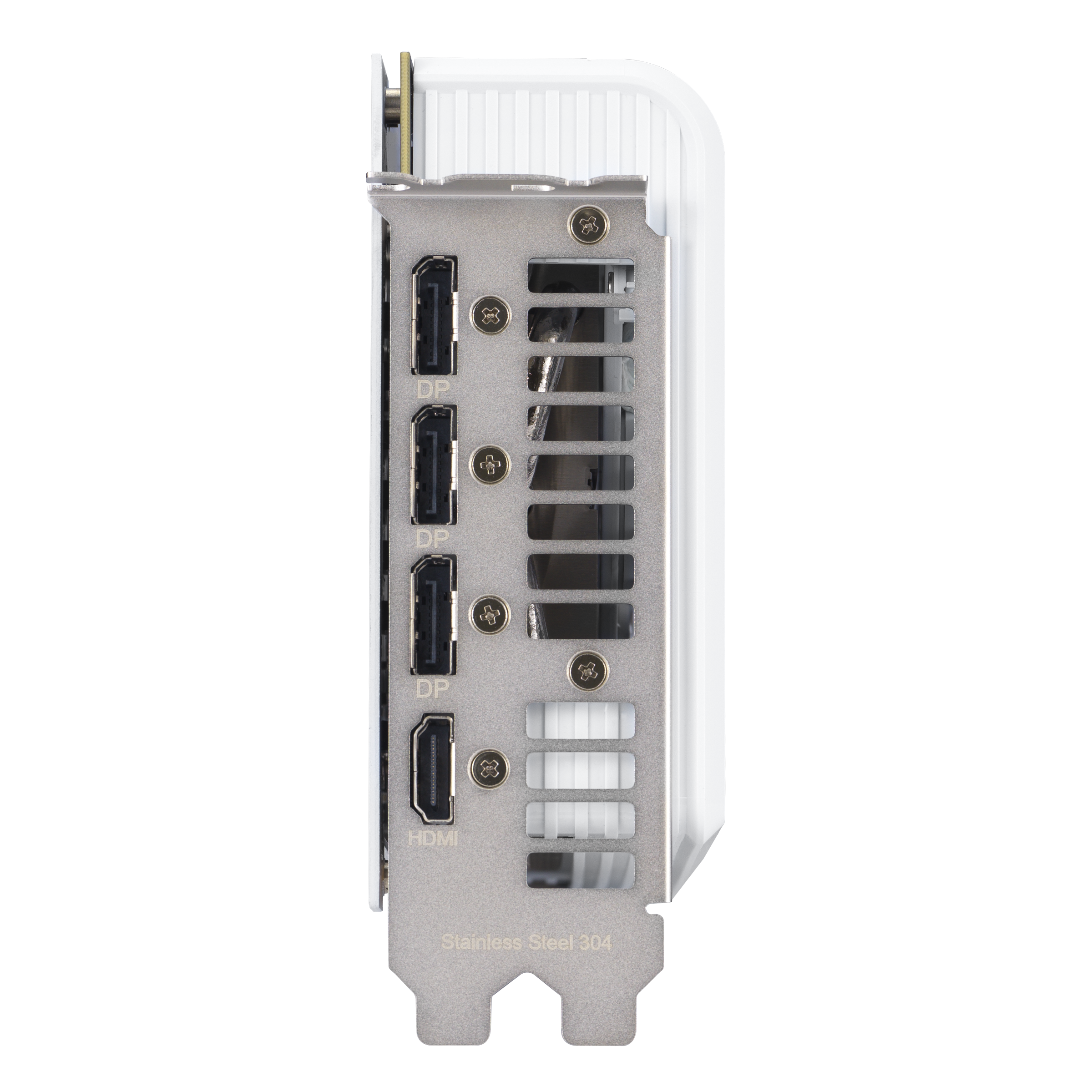 A large main feature product image of EX-DEMO ASUS GeForce RTX 5070 Prime OC 12GB GDDR7 - White