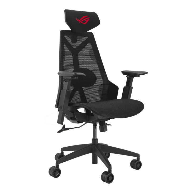 A large main feature product image of EX-DEMO ASUS ROG Destrier Core SL400C Ergo Gaming Chair