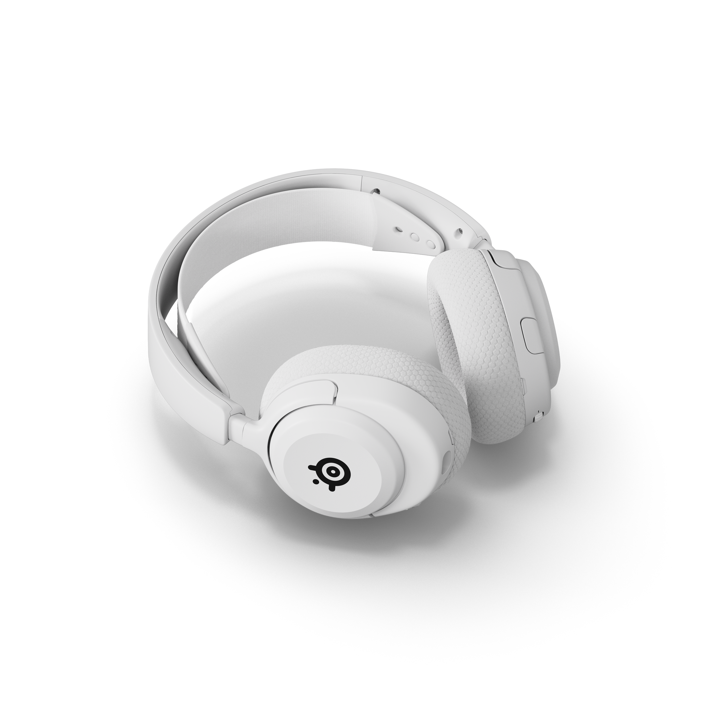 A large main feature product image of EX-DEMO SteelSeries Arctis Nova 5 Wireless - Gaming Headset - White