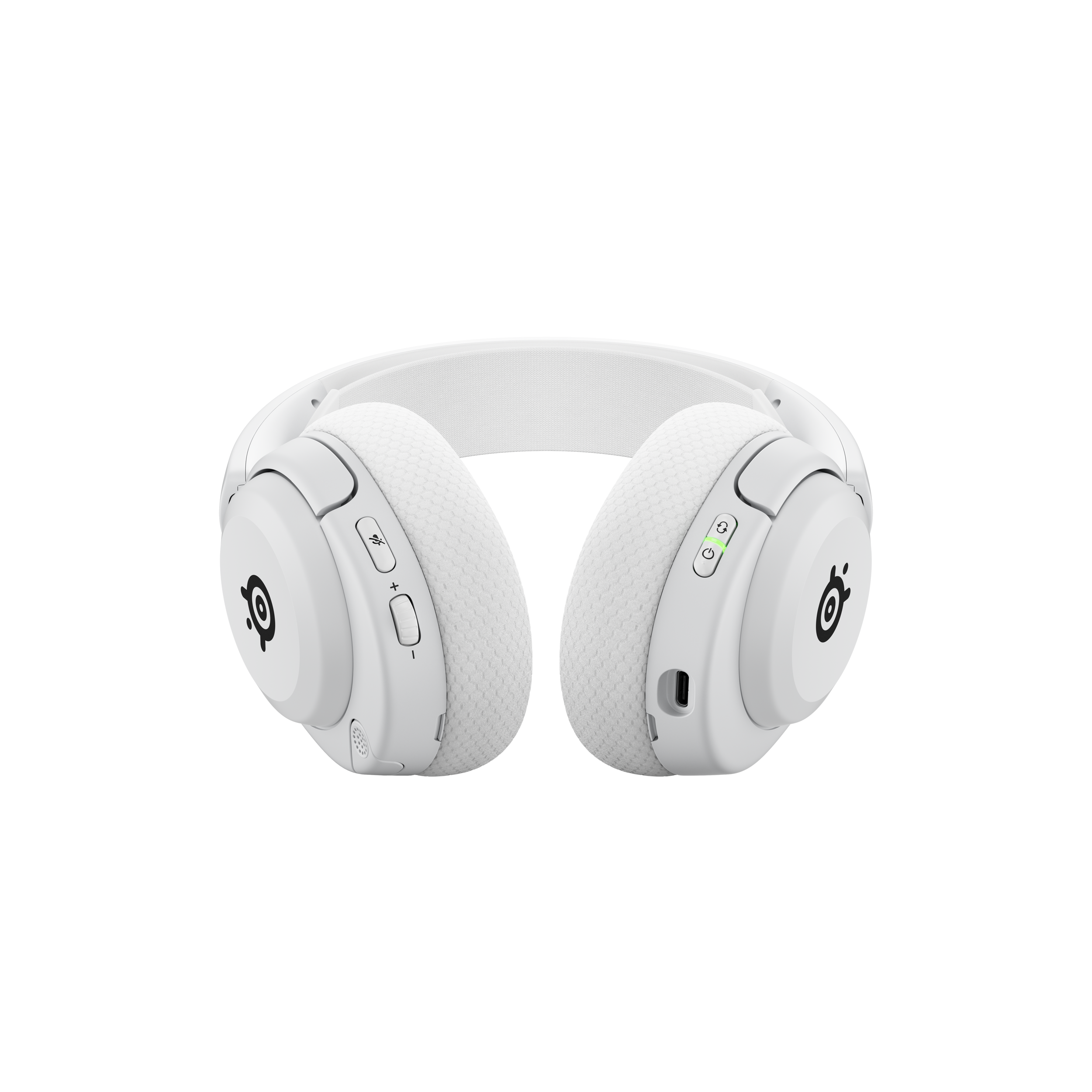 A large main feature product image of EX-DEMO SteelSeries Arctis Nova 5 Wireless - Gaming Headset - White