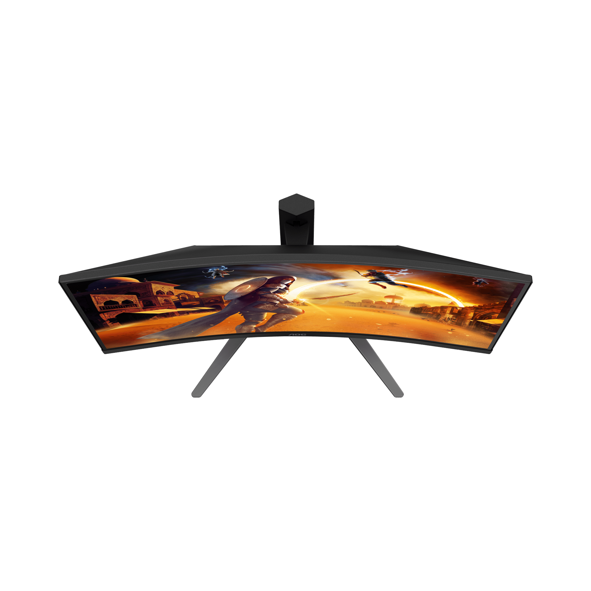 A large main feature product image of EX-DEMO AOC Gaming C27G4Z - 27" Curved 1080p 280Hz 0.3ms VA Monitor