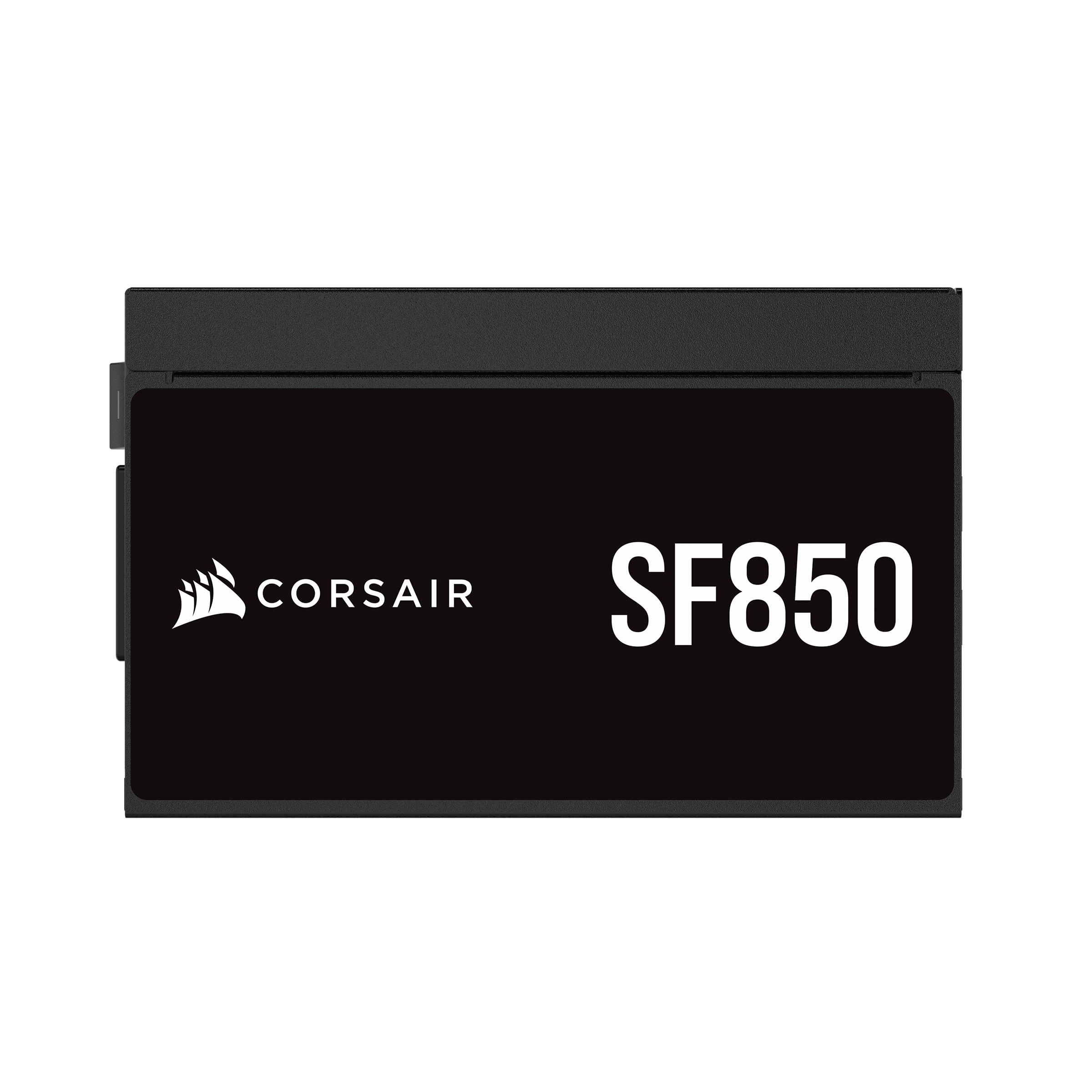A large main feature product image of EX-DEMO Corsair SF850 - 850W Platinum SFX Modular PSU