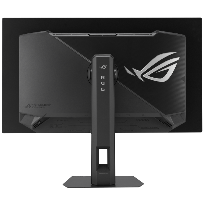 A large main feature product image of EX-DEMO ASUS ROG Strix OLED XG27ACDMS - 27" 1440p 280Hz 0..03ms Gaming Monitor