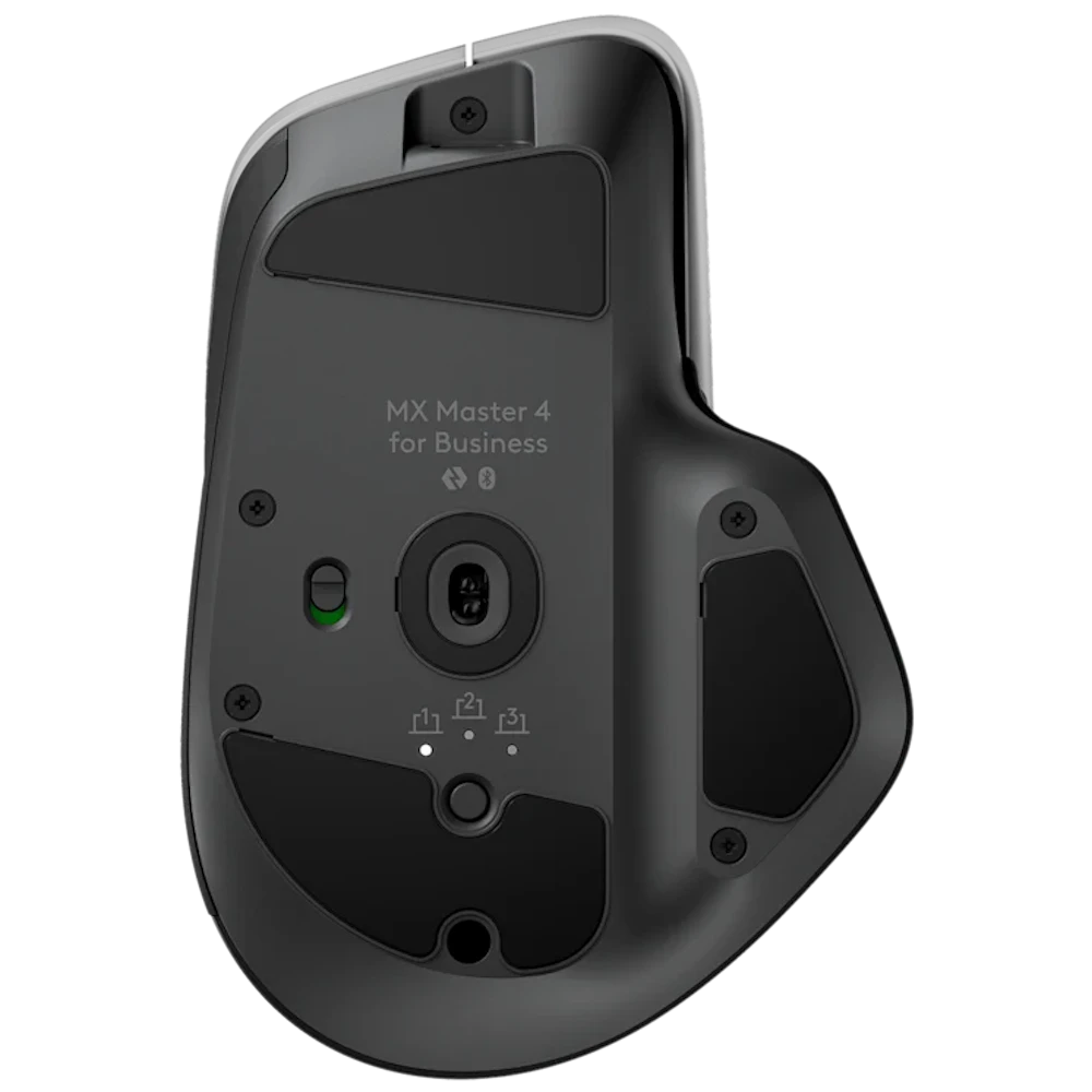 A large main feature product image of Logitech MX Master 4 High-Performance Wireless Mouse (Graphite)