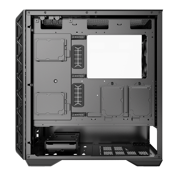 A large main feature product image of EX-DEMO Montech AIR 903 BASE Mid Tower Case (Black)