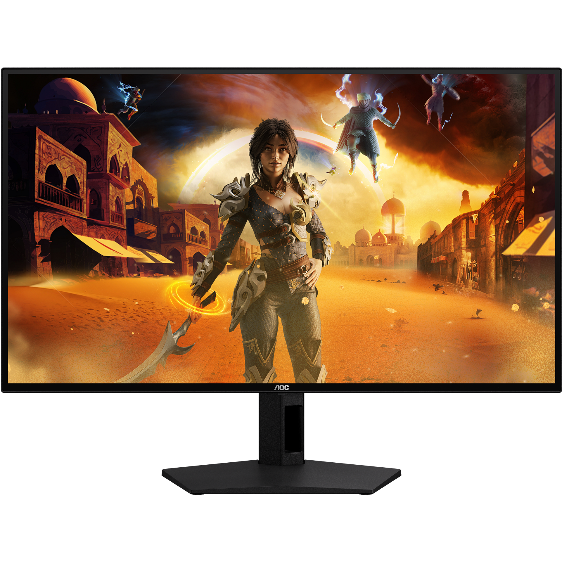 A large main feature product image of AOC Gaming Q27G41ZDP - 27" 1440p 240Hz 0.03ms OLED  Monitor        