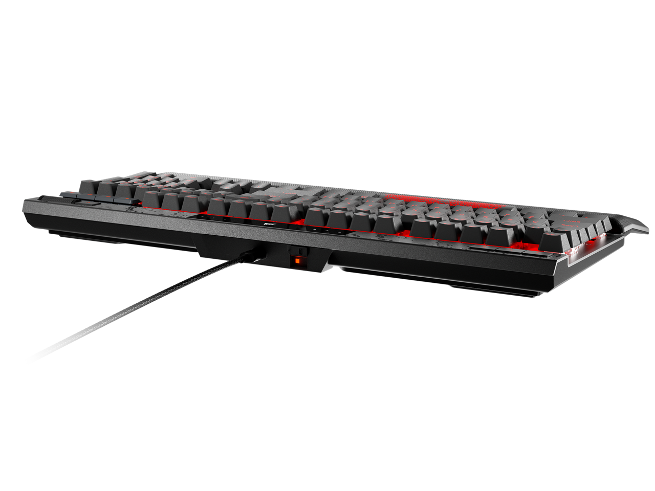 A large main feature product image of EX-DEMO Corsair K70 MAX RGB Magnetic-Mechanical Gaming Keyboard (MGX Switch)