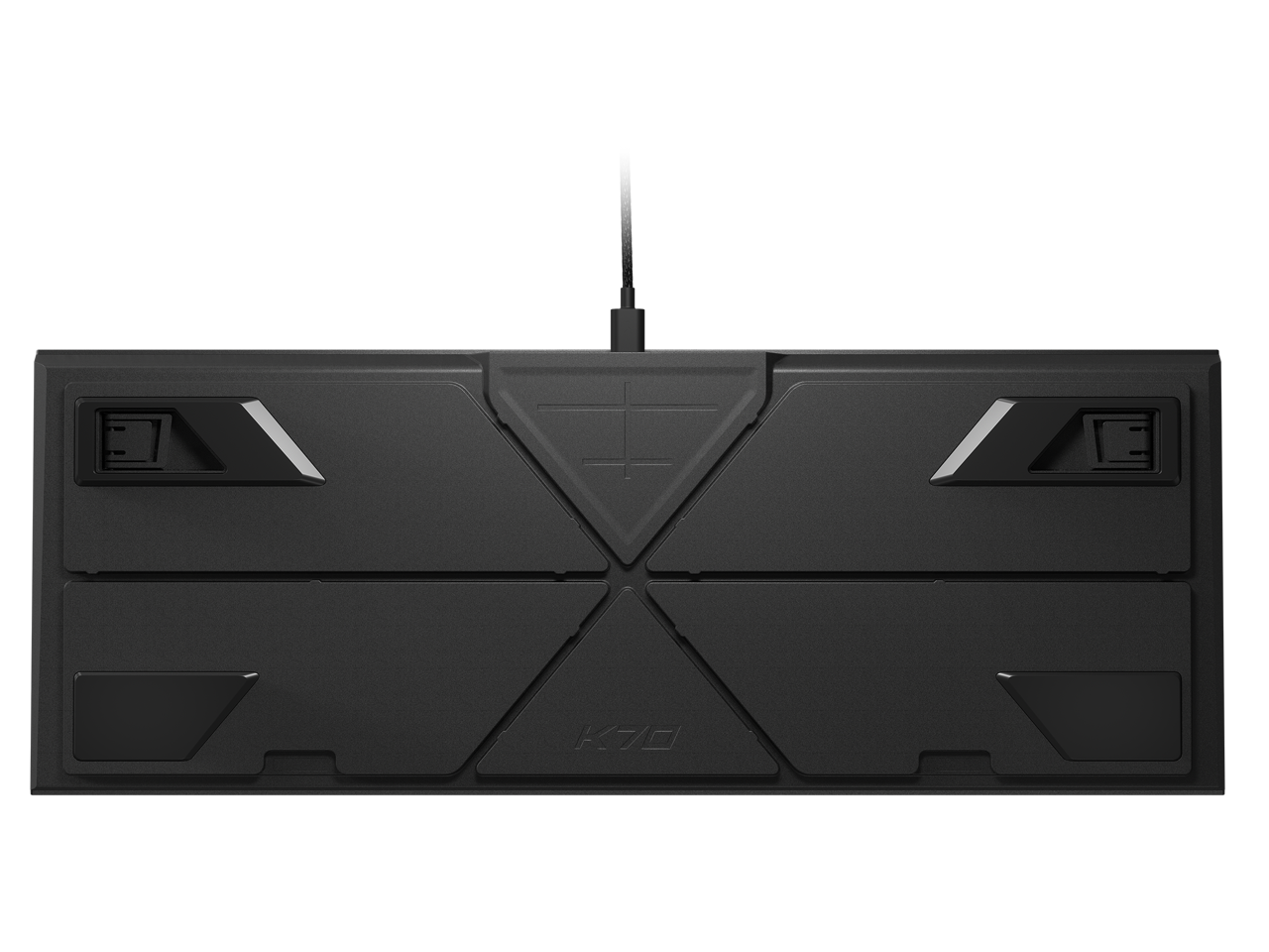 A large main feature product image of EX-DEMO Corsair K70 MAX RGB Magnetic-Mechanical Gaming Keyboard (MGX Switch)