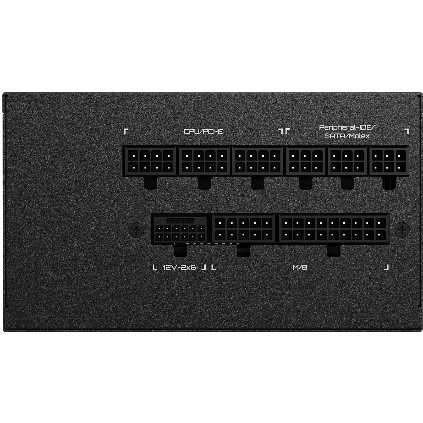 A large main feature product image of EX-DEMO Gigabyte UD1000GM PG5 V2 1000W Gold PCIe 5.1 ATX 3.1 Modular PSU - Black