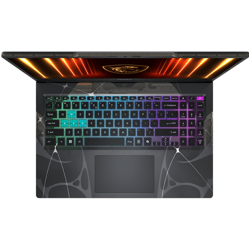 A large main feature product image of EX-DEMO MSI Cyborg A15 (B2H) - 15.6" 144Hz, Ryzen 5 240, RTX 5050, 16GB/512GB - Win 11 Gaming Notebook