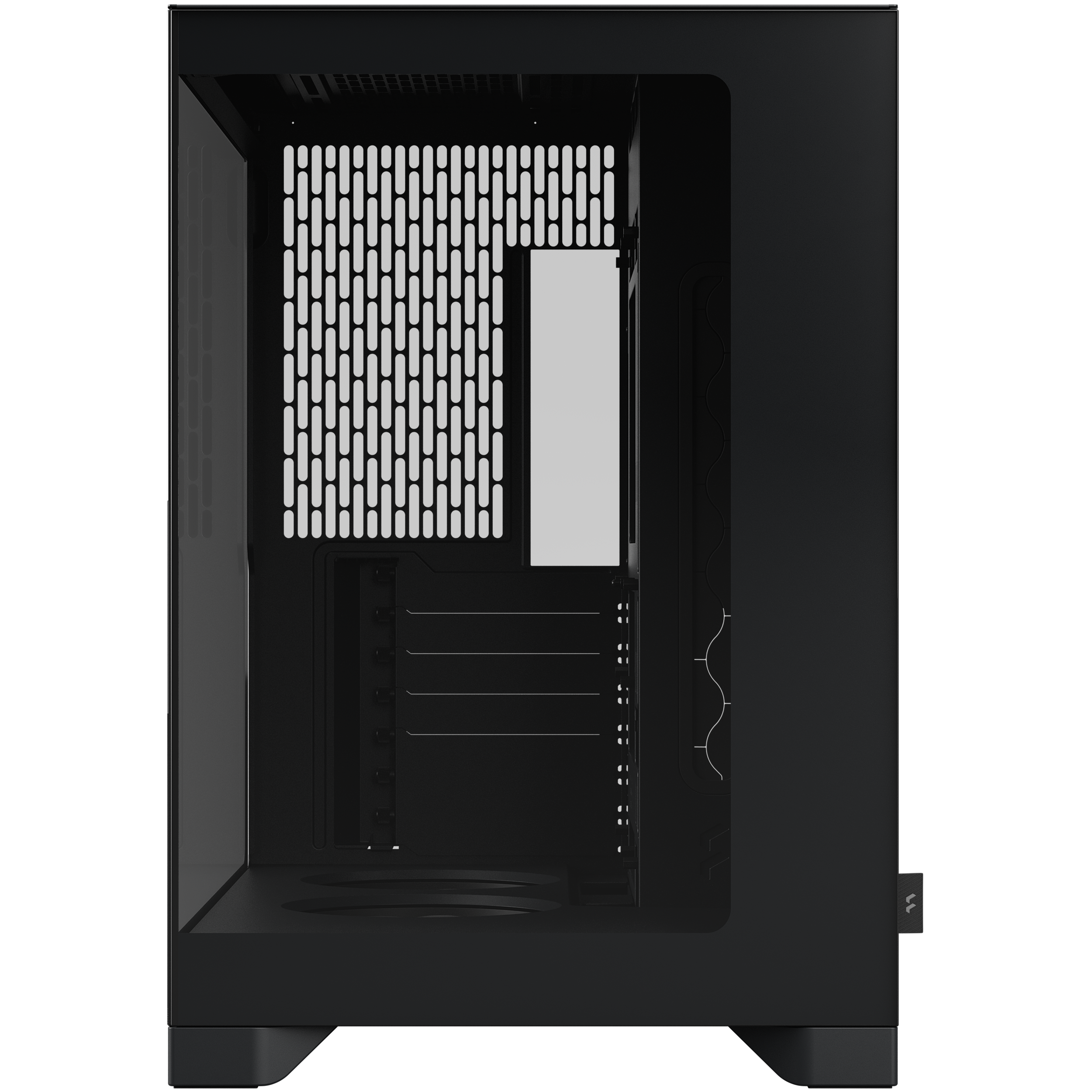 A large main feature product image of Fractal Design Pop 2 Vision TG Mid Tower Case (Black)