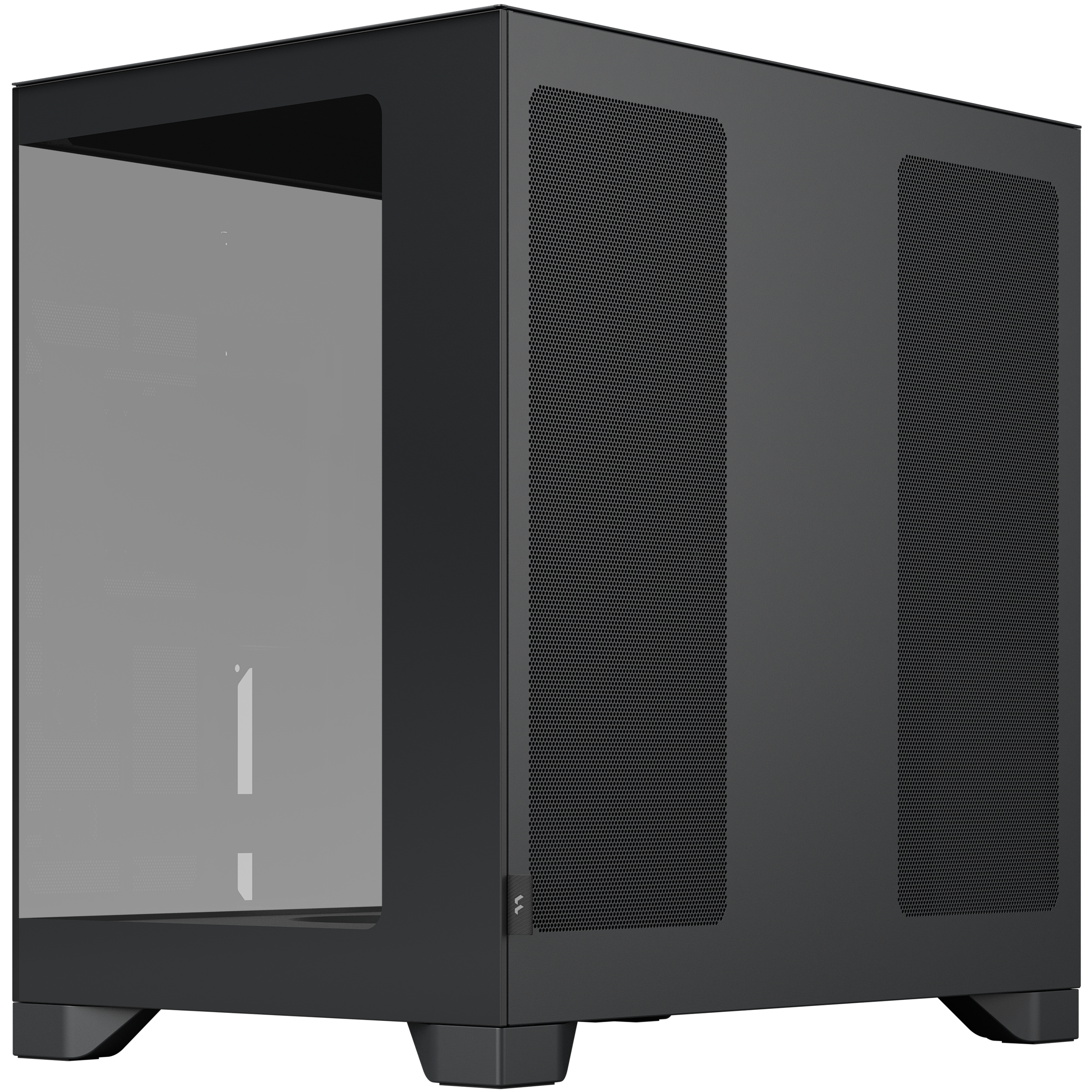 A large main feature product image of Fractal Design Pop 2 Vision TG Mid Tower Case (Black)