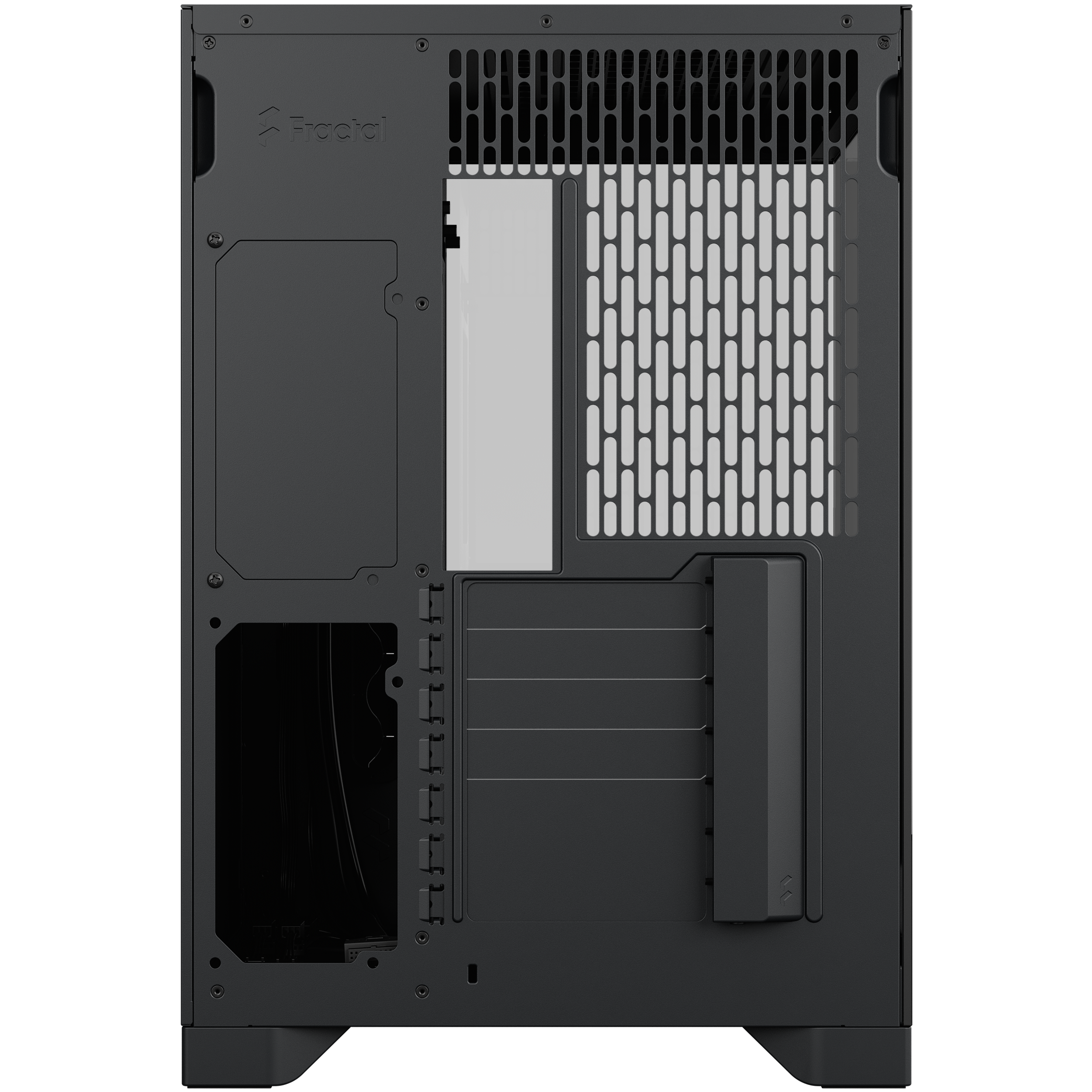A large main feature product image of Fractal Design Pop 2 Vision TG Mid Tower Case (Black)