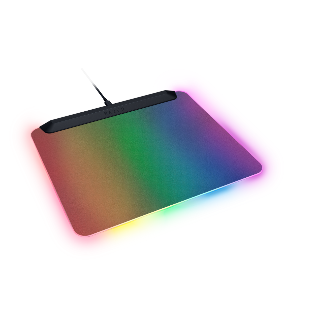 A large main feature product image of EX-DEMO Razer Firefly V2 Pro - Multi-Zone Chroma Gaming Mousepad (Black)