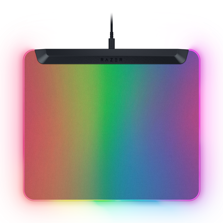 A large main feature product image of EX-DEMO Razer Firefly V2 Pro - Multi-Zone Chroma Gaming Mousepad (Black)