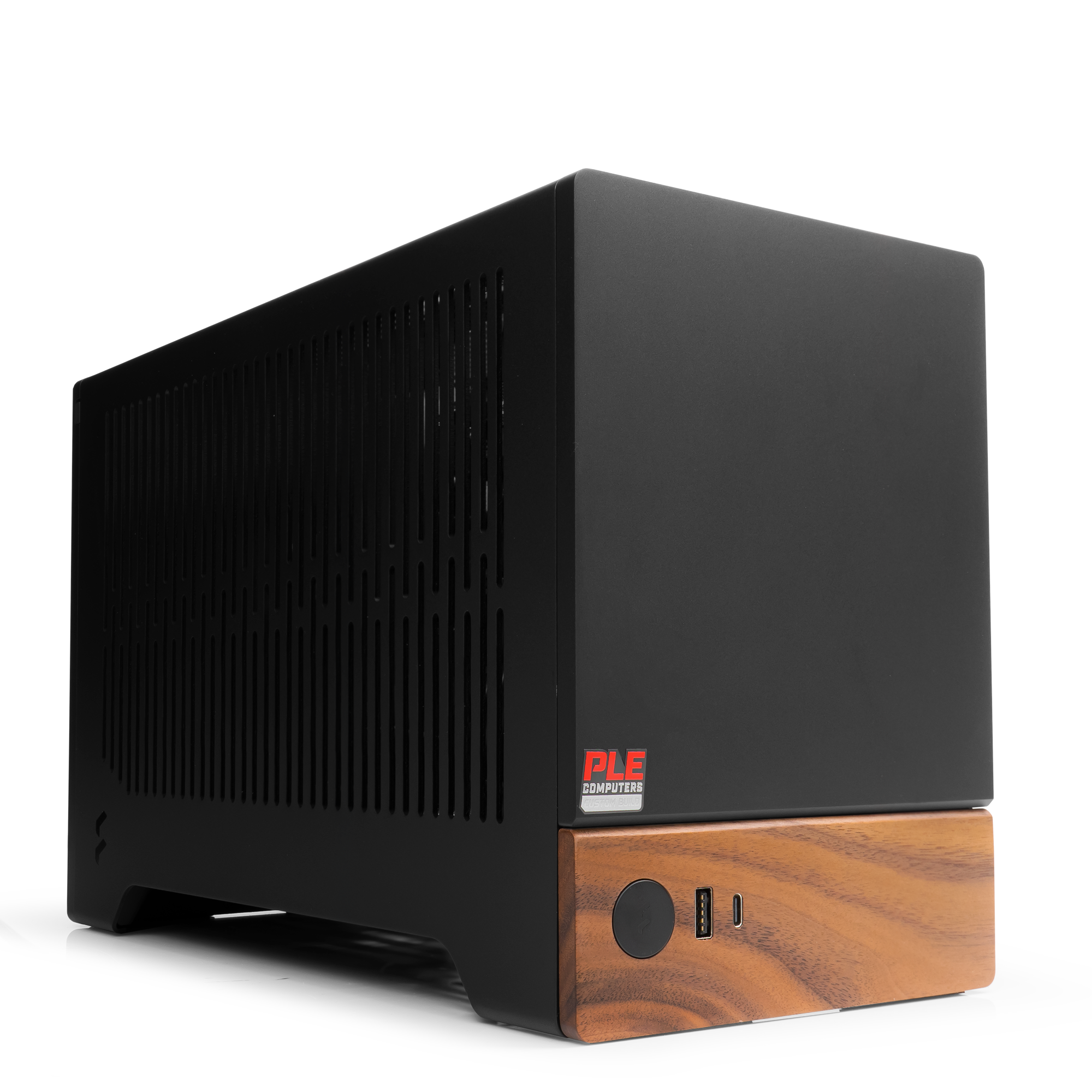 A large main feature product image of EX-DEMO PLE Sidekick RTX 4070 SUPER Prebuilt Ready To Go Gaming PC (CO Demo)