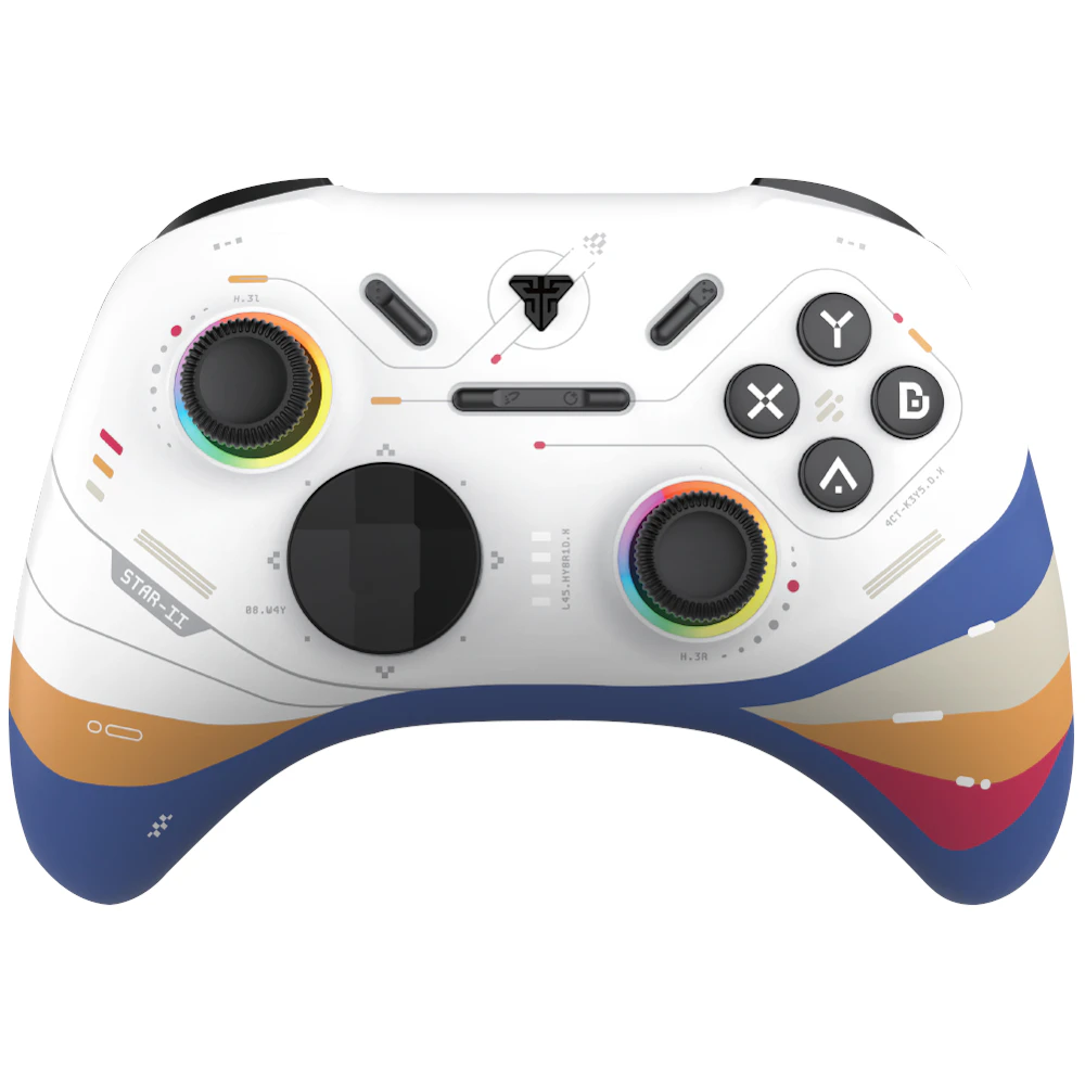 A large main feature product image of EX-DEMO Fantech EOS Pro Version 2 Gamepad Wireless Multi-Platform Hall-Effect Controller - White