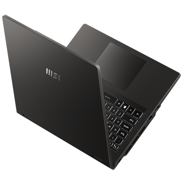 A large main feature product image of EX-DEMO MSI Venture 14 AI (A1M) - 14" 2.8K 120Hz OLED, Ultra 5 125H, 32GB/1TB - Win 11 Notebook