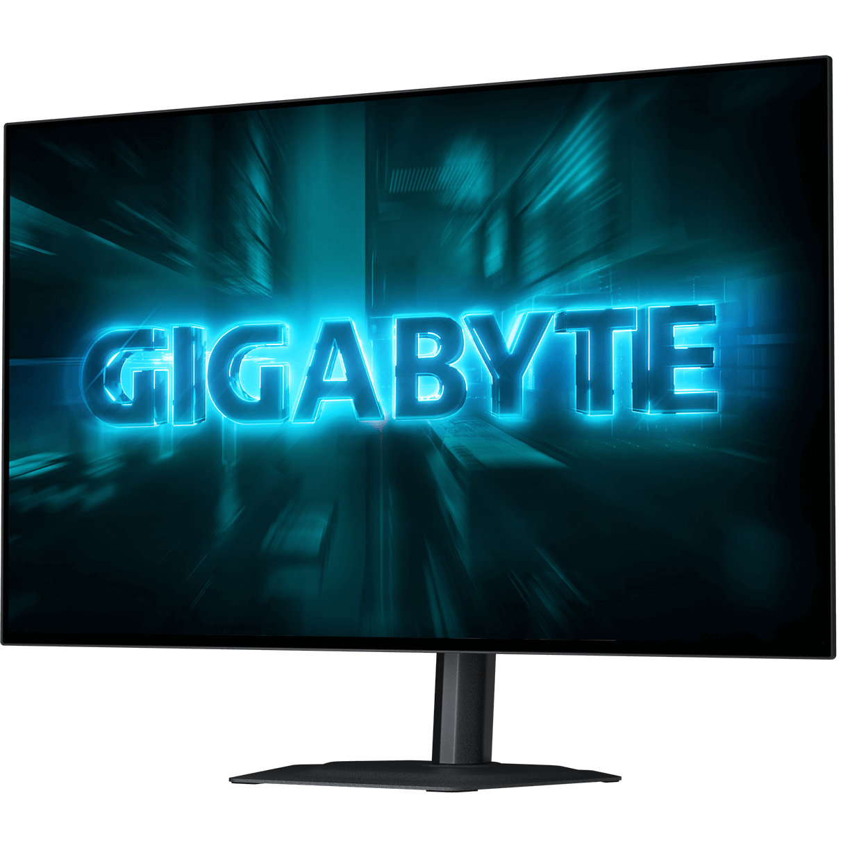 A large main feature product image of Gigabyte GO27Q24G WOLED - 27" 1440p 240Hz 0.03ms Gaming Monitor