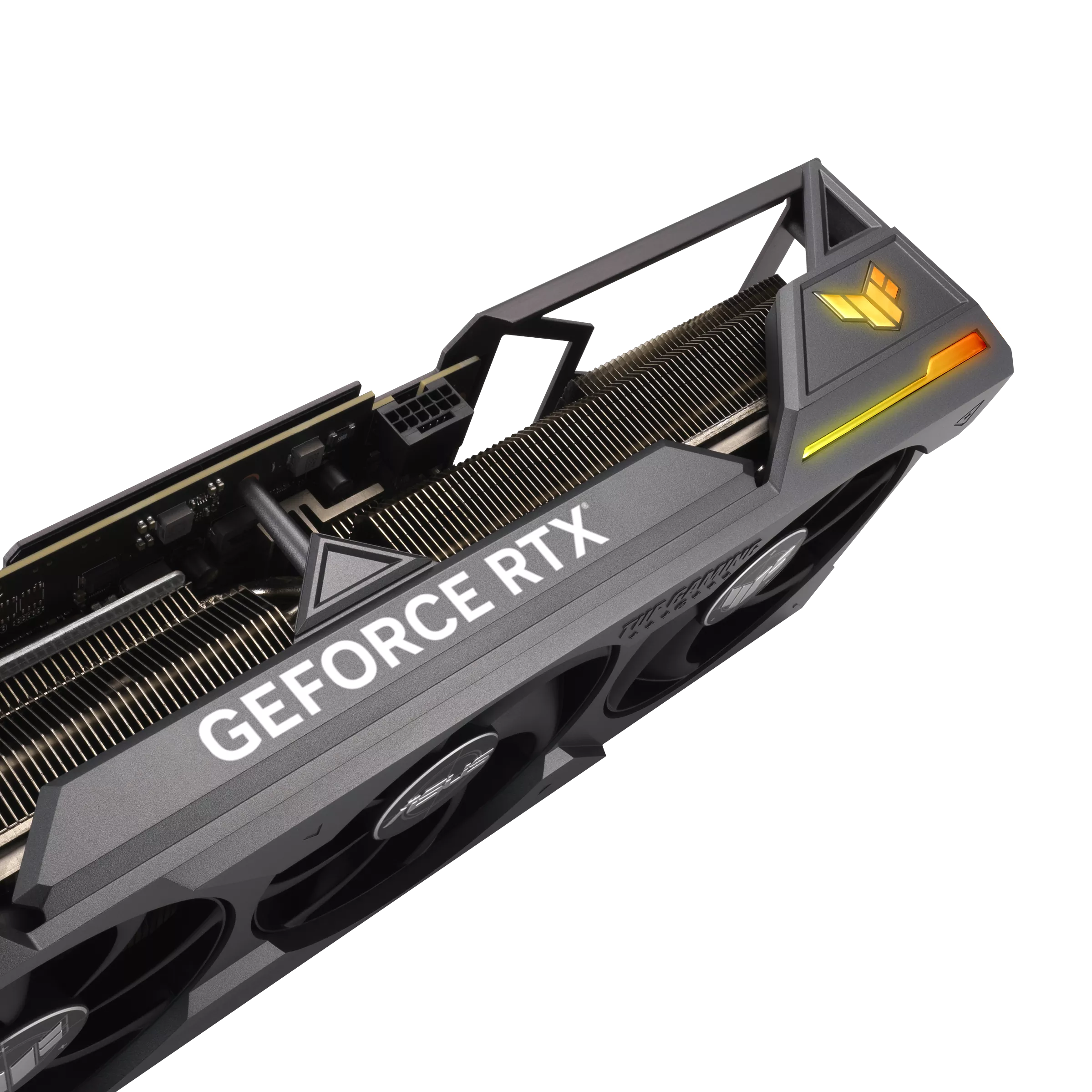 A large main feature product image of EX-DEMO ASUS GeForce RTX 4090 TUF Gaming OC 24GB GDDR6X