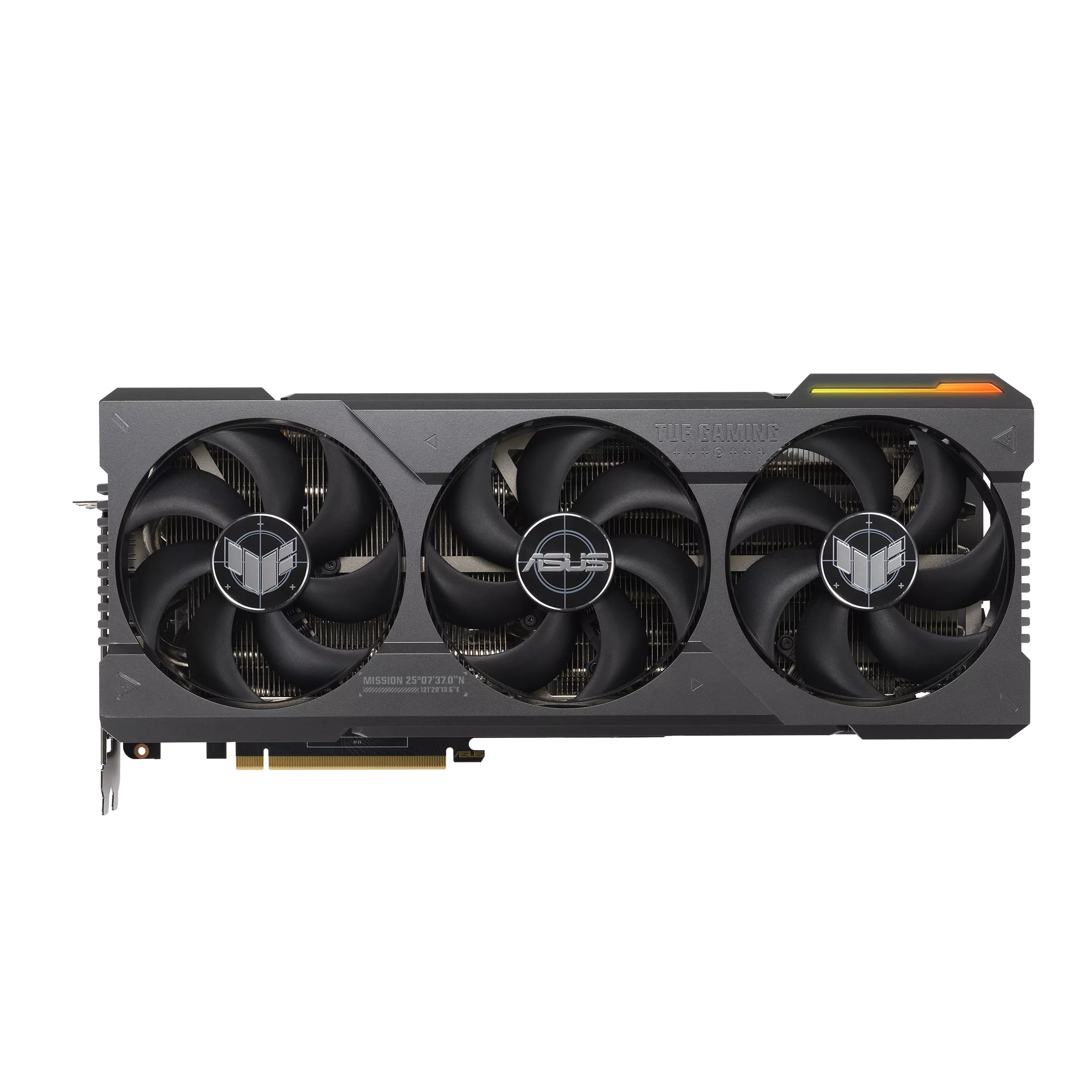 A large main feature product image of EX-DEMO ASUS GeForce RTX 4090 TUF Gaming OC 24GB GDDR6X