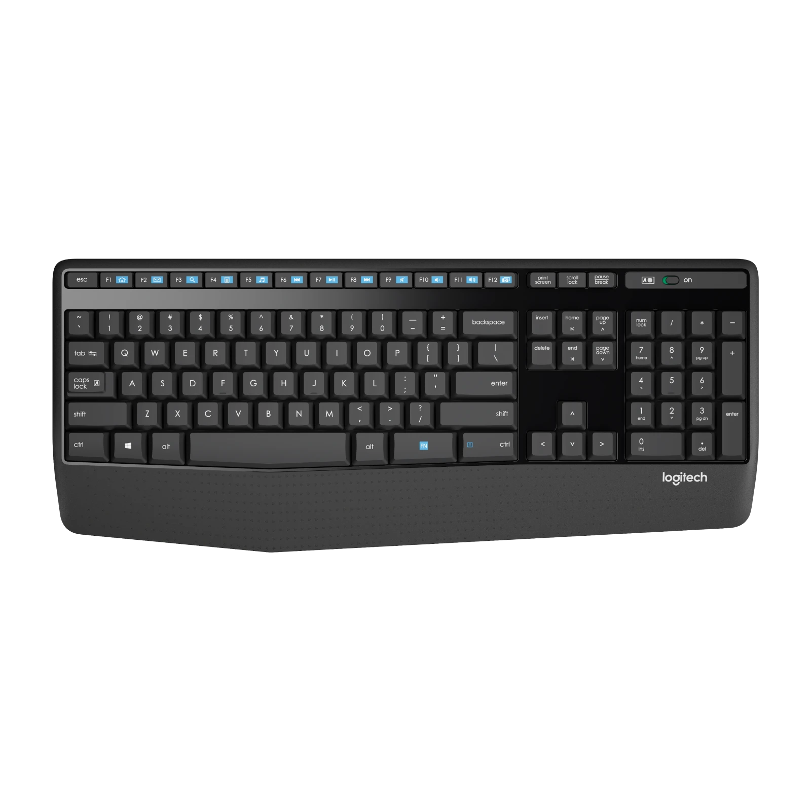 A large main feature product image of EX-DEMO Logitech MK345 Comfort Wireless Keyboard & Mouse Combo