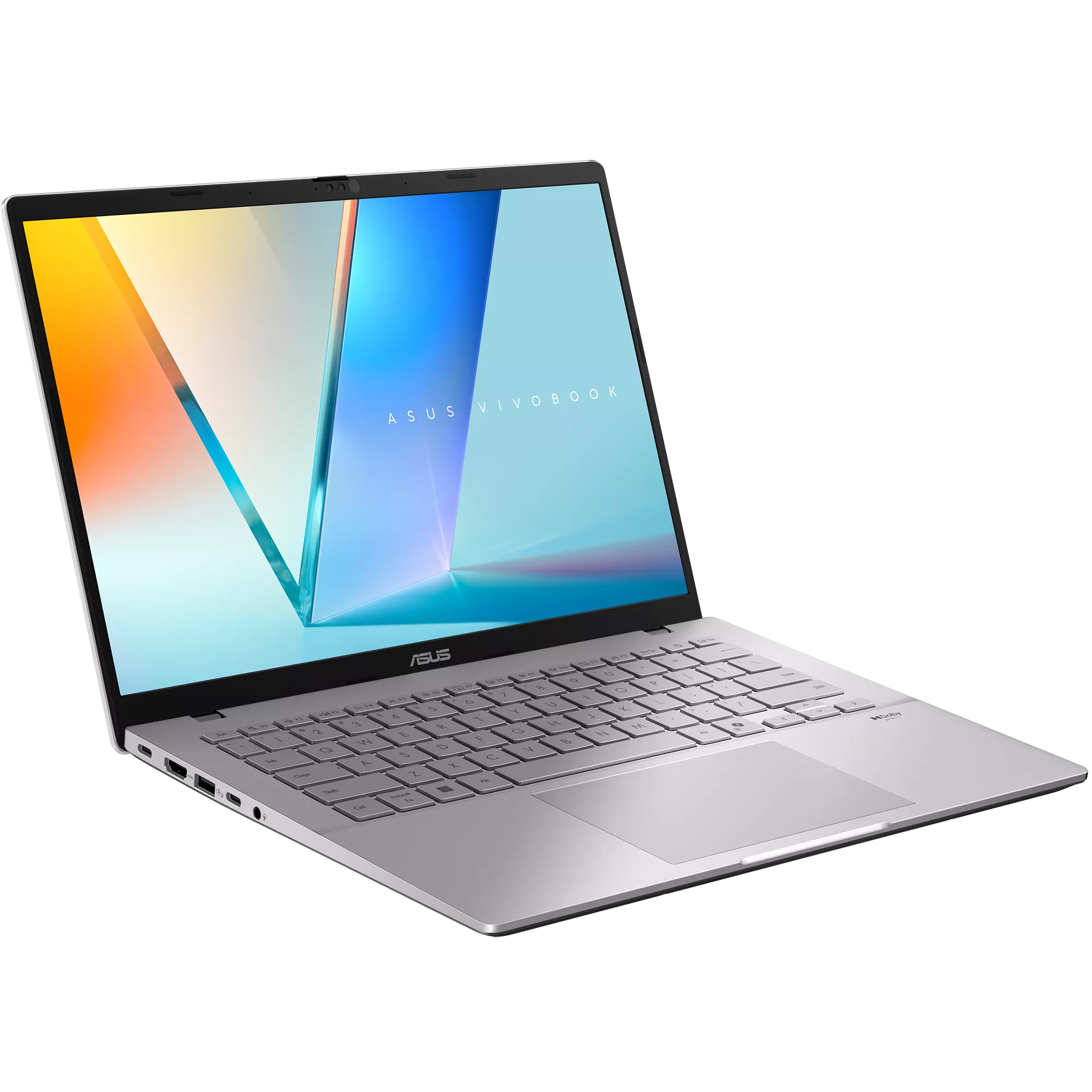 A large main feature product image of #PCR ASUS Vivobook S14 (S3407) - 14" OLED, Ultra 7 355, 32GB/1TB - Win 11 Notebook