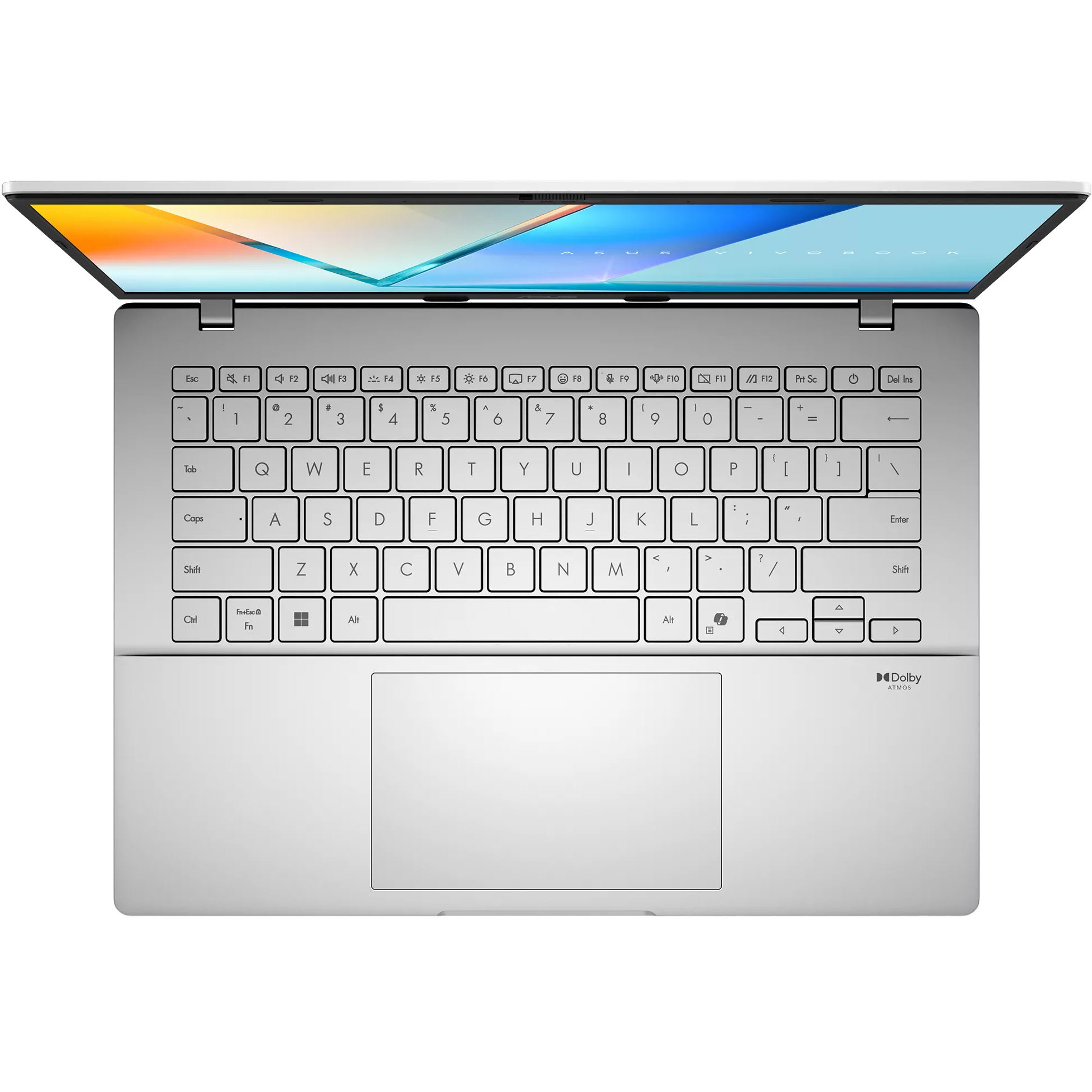 A large main feature product image of #PCR ASUS Vivobook S14 (S3407) - 14" OLED, Ultra 7 355, 32GB/1TB - Win 11 Notebook