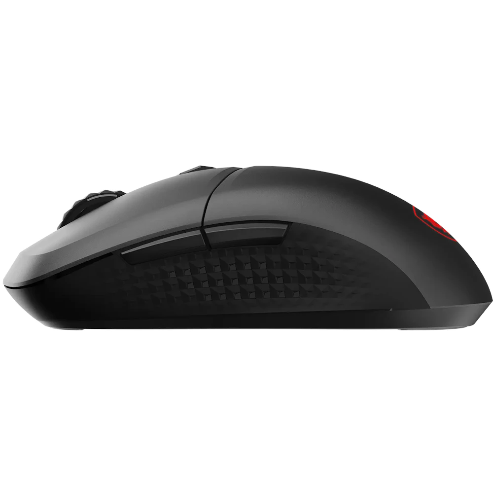 A large main feature product image of MSI VERSA 300 Wireless 8K Gaming Mouse - Black
