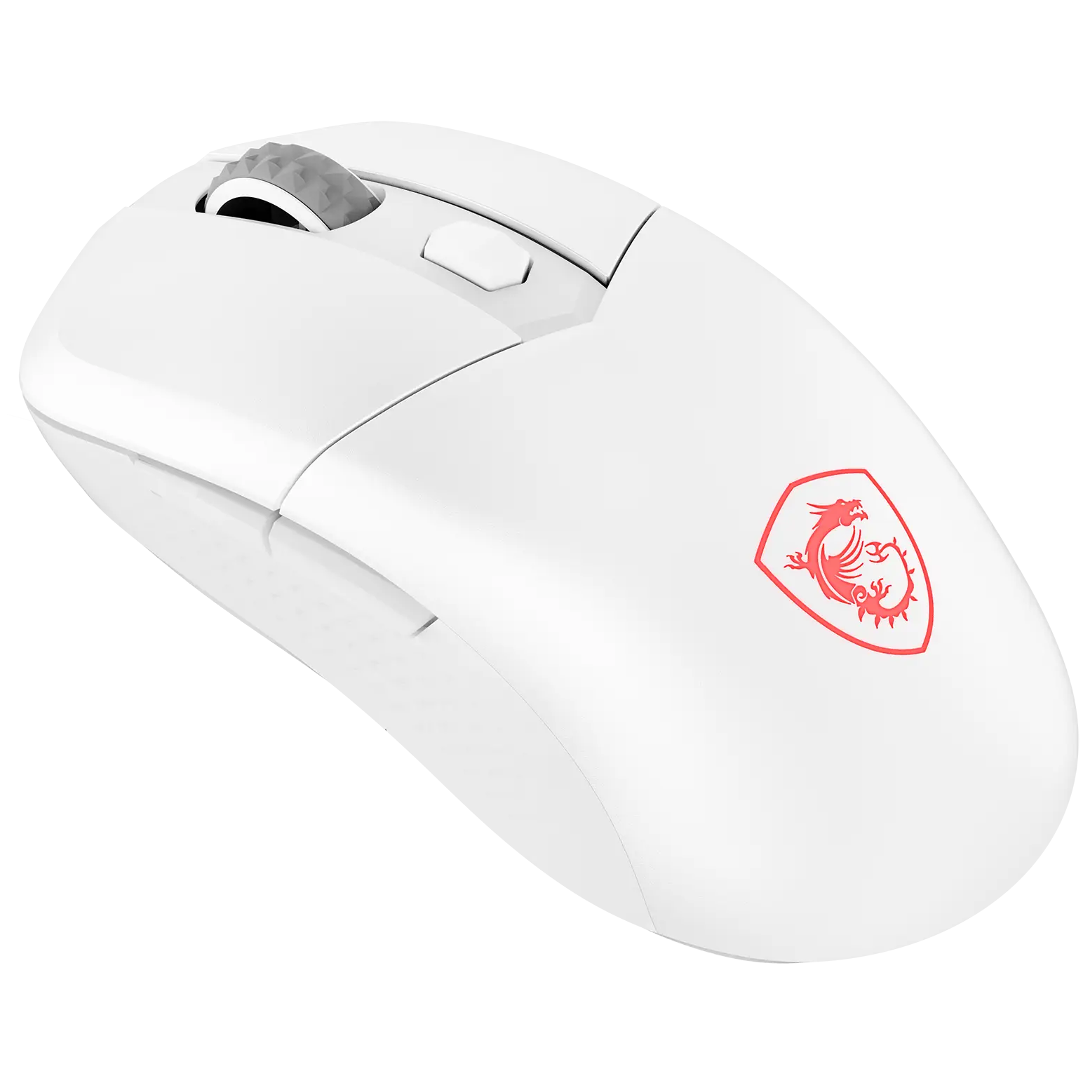 A large main feature product image of MSI VERSA 300 Wireless 8K Gaming Mouse - White