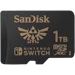 A product image of SanDisk Nintendo Switch microSDXC UHS-I microSD Card - 1TB