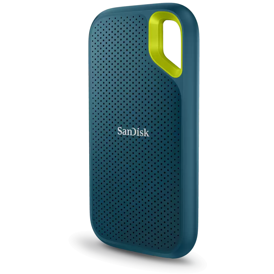 A large main feature product image of SanDisk Extreme Portable SSD - Monterey Blue 4TB