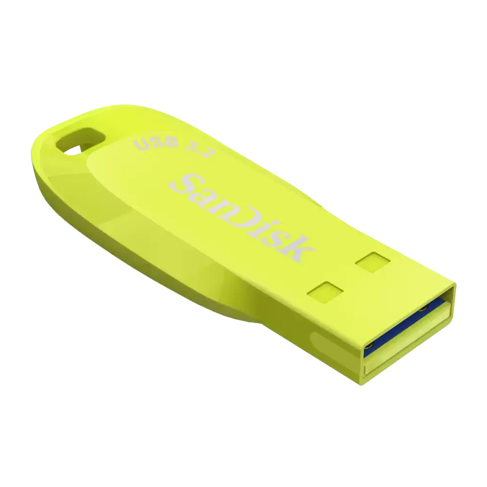 A large main feature product image of SanDisk Ultra Shift 64GB USB 3.2 Gen 1 Type-A Flash Drive - Evening Primrose