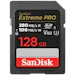A product image of SanDisk Extreme PRO SDXC U3 V60 UHS-II SD Card - 128GB