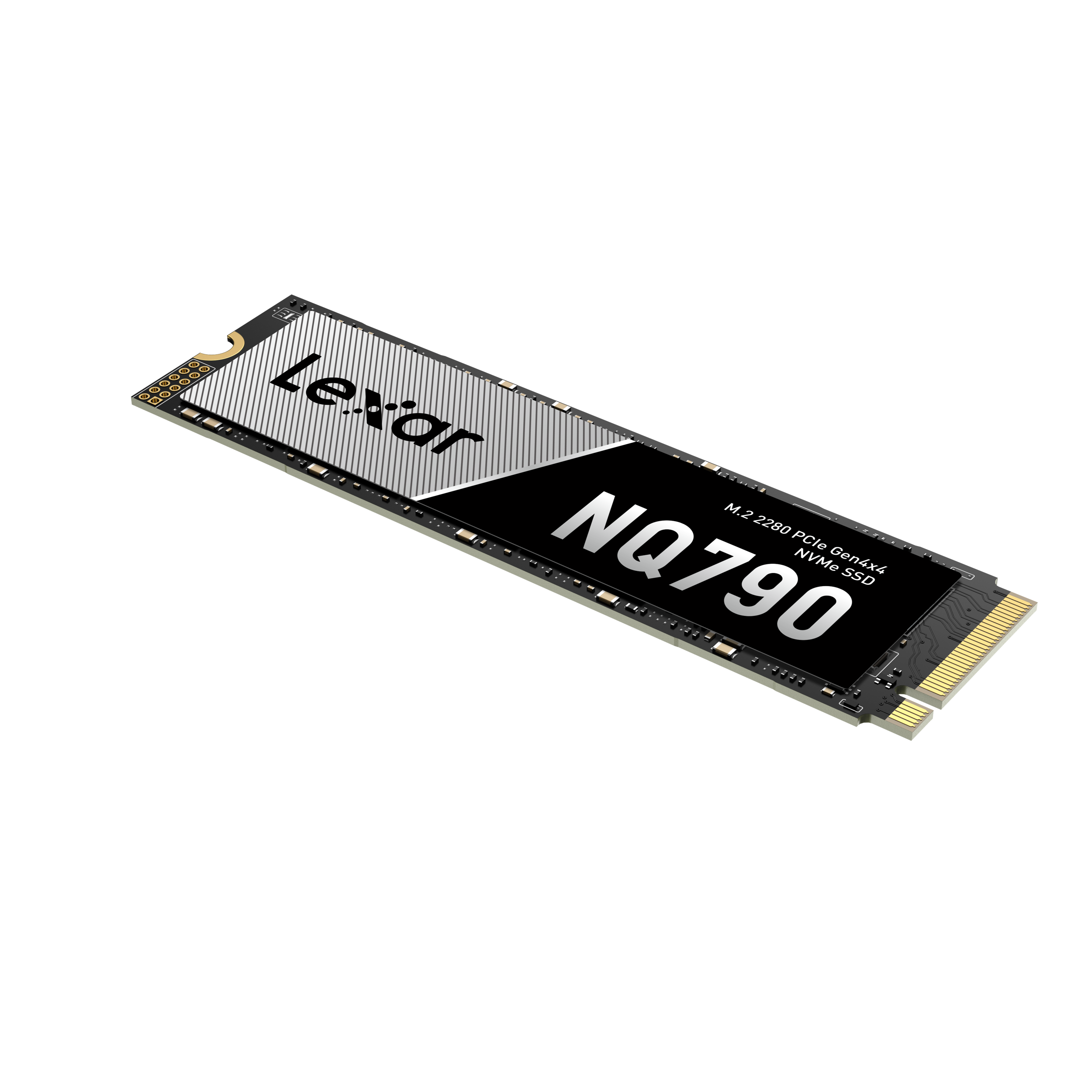 A large main feature product image of EX-DEMO Lexar NQ790 PCIe Gen4 NVMe M.2 SSD - 2TB