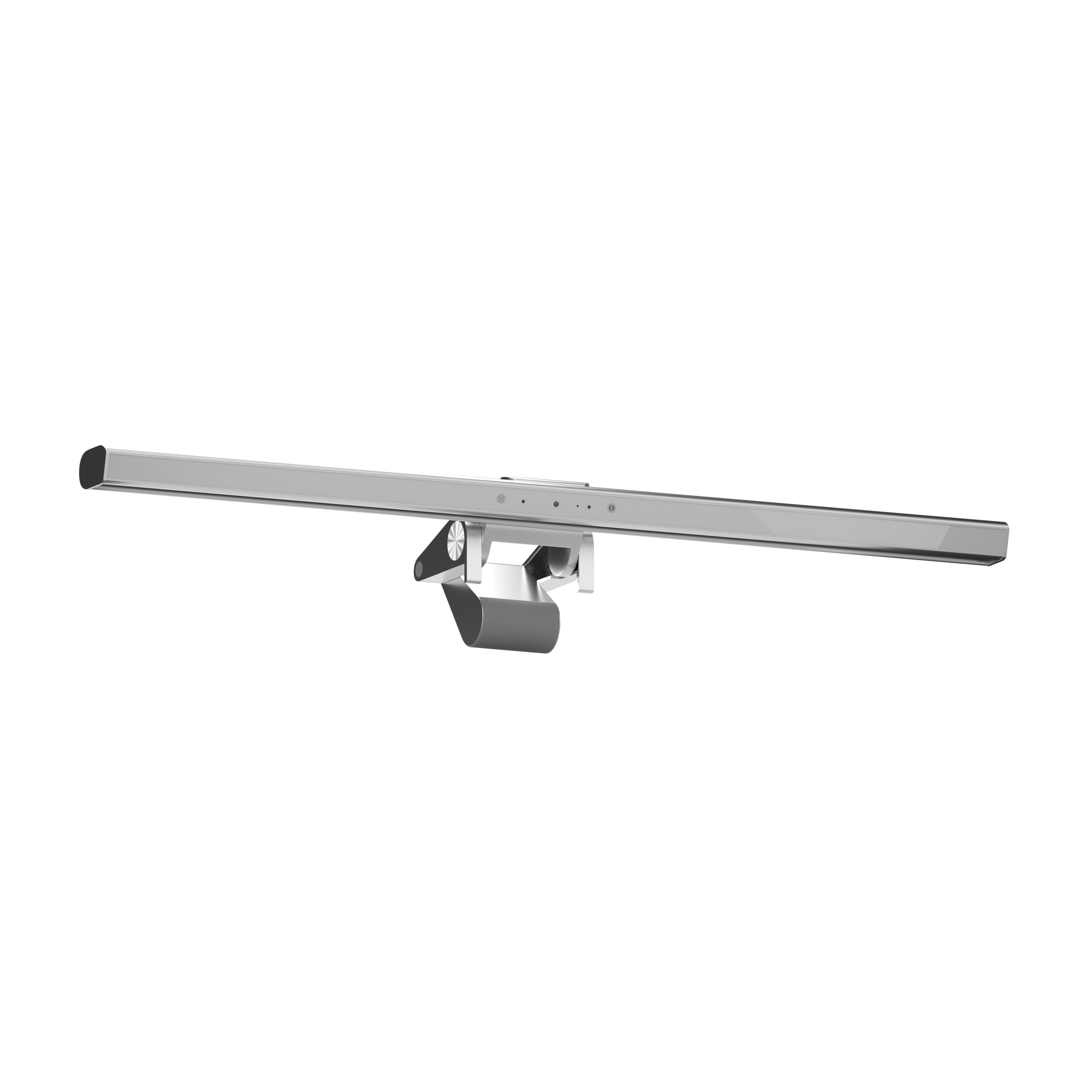 A large main feature product image of EX-DEMO ALOGIC Illuminate USB-C Light Bar with 4K UHD Webcam - Silver