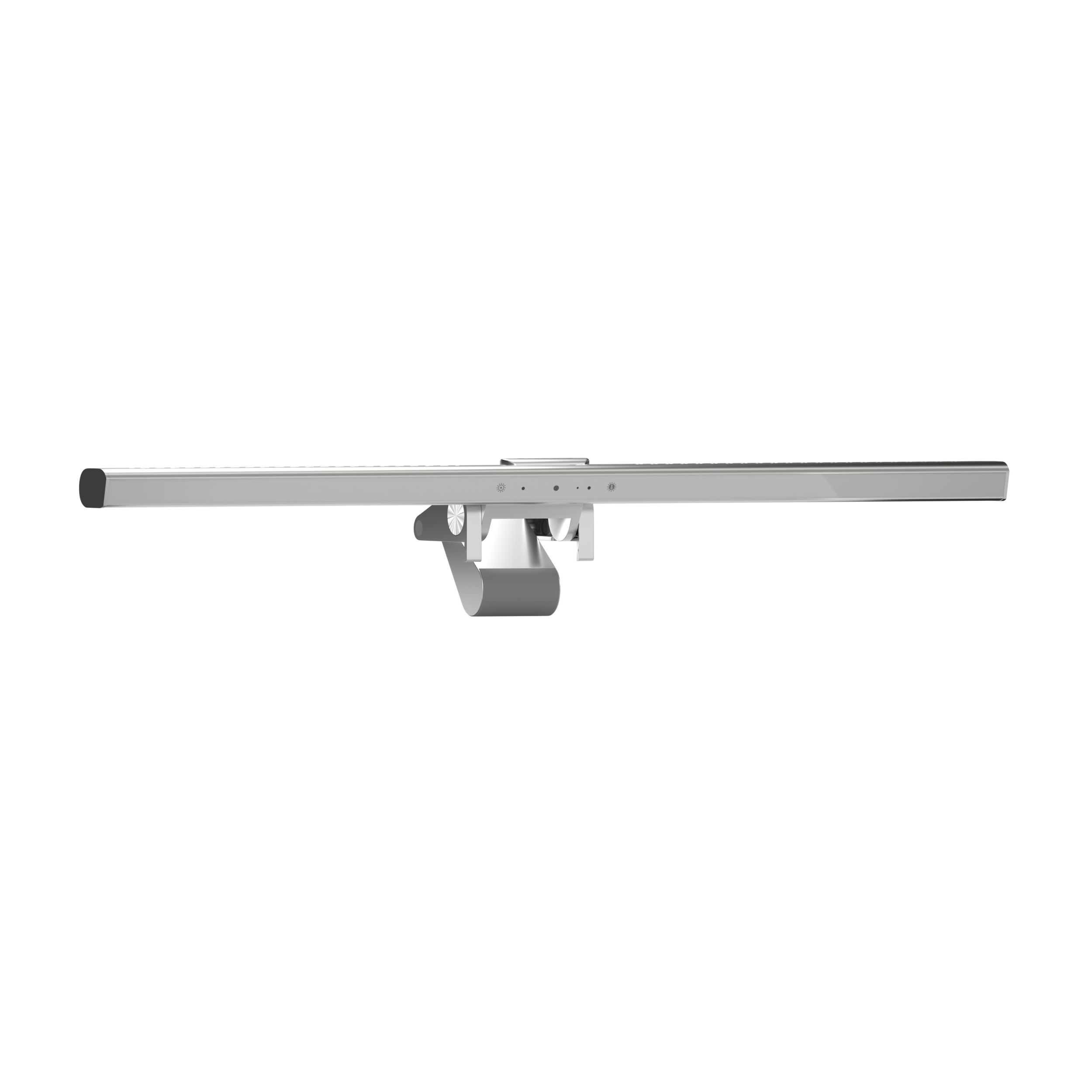 A large main feature product image of EX-DEMO ALOGIC Illuminate USB-C Light Bar with 4K UHD Webcam - Silver