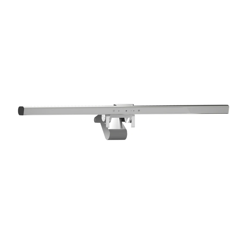 A large main feature product image of EX-DEMO ALOGIC Illuminate USB-C Light Bar with 4K UHD Webcam - Silver