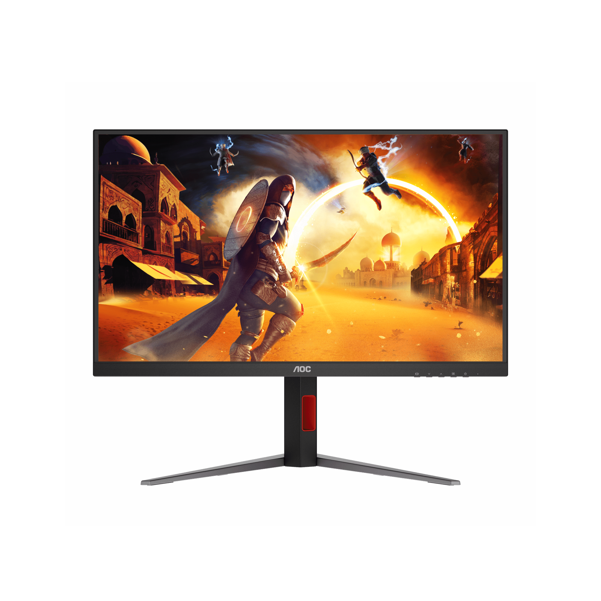 A large main feature product image of EX-DEMO AOC Gaming U27G42 - 27" 4K 2160p 160Hz 0.5ms Fast IPS Monitor 