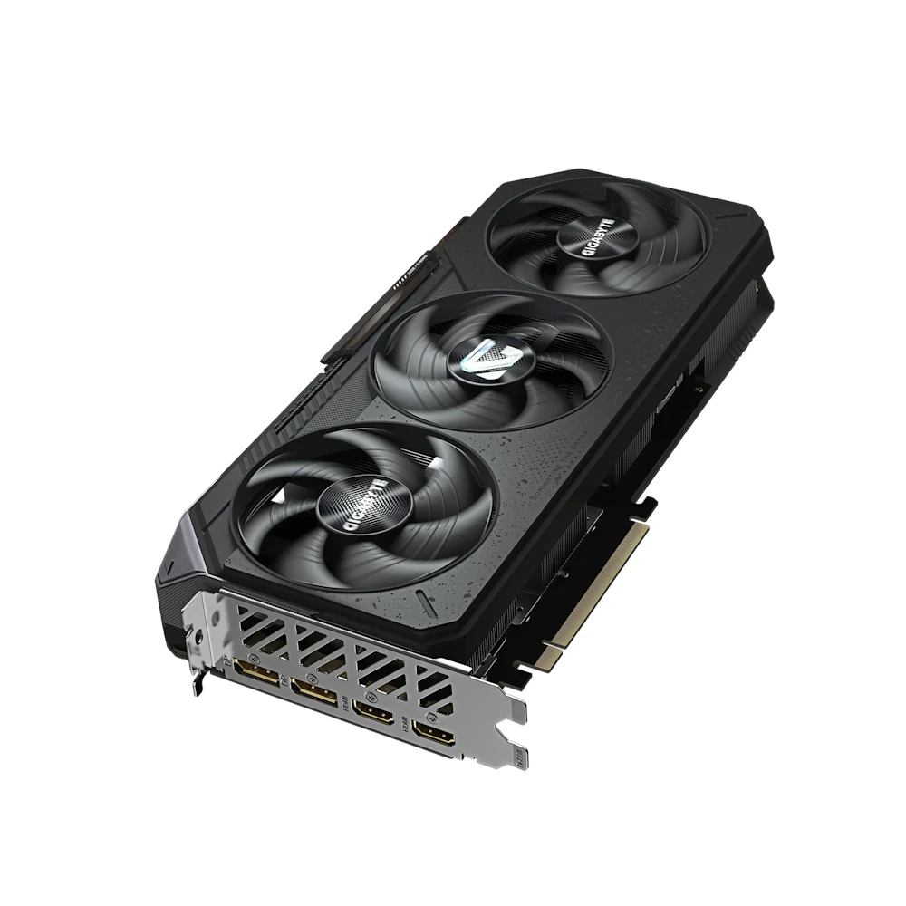 A large main feature product image of EX-DEMO Gigabyte Radeon RX 9070 Gaming OC 16GB GDDR6