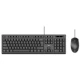 A small tile product image of Fantech GO KM101 Full size Office Silent Wired Keyboard and Mouse Combo