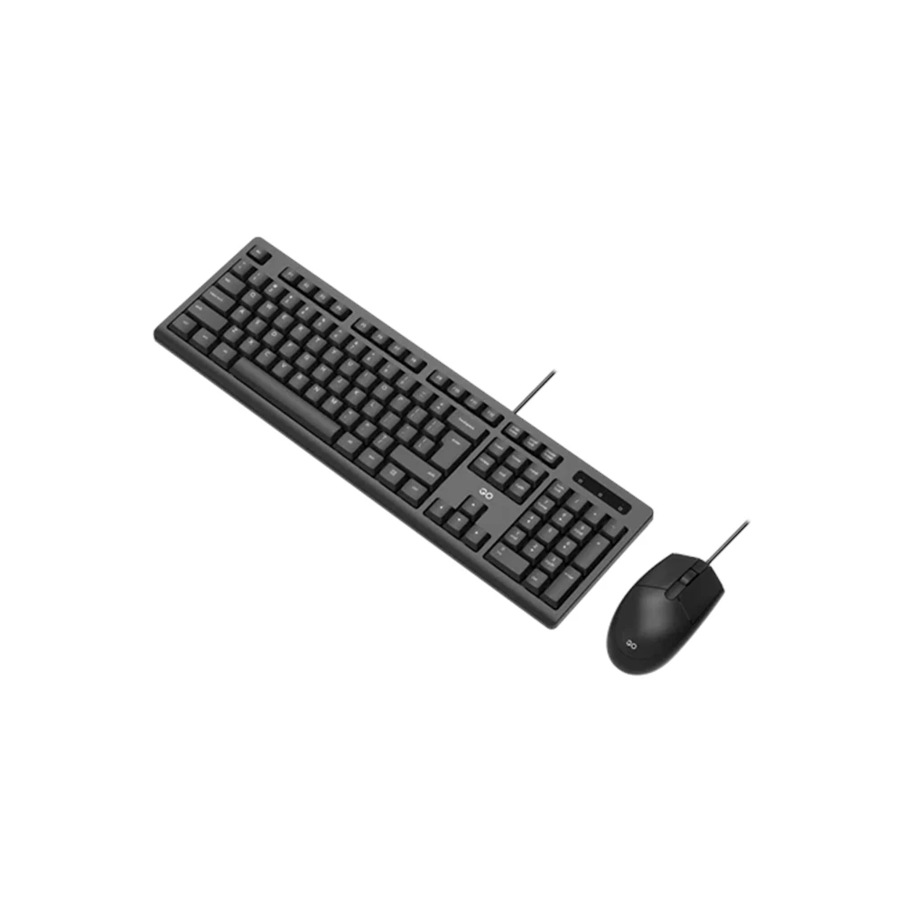 A large main feature product image of Fantech GO KM101 Full size Office Silent Wired Keyboard and Mouse Combo
