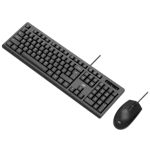 A small tile product image of Fantech GO KM101 Full size Office Silent Wired Keyboard and Mouse Combo