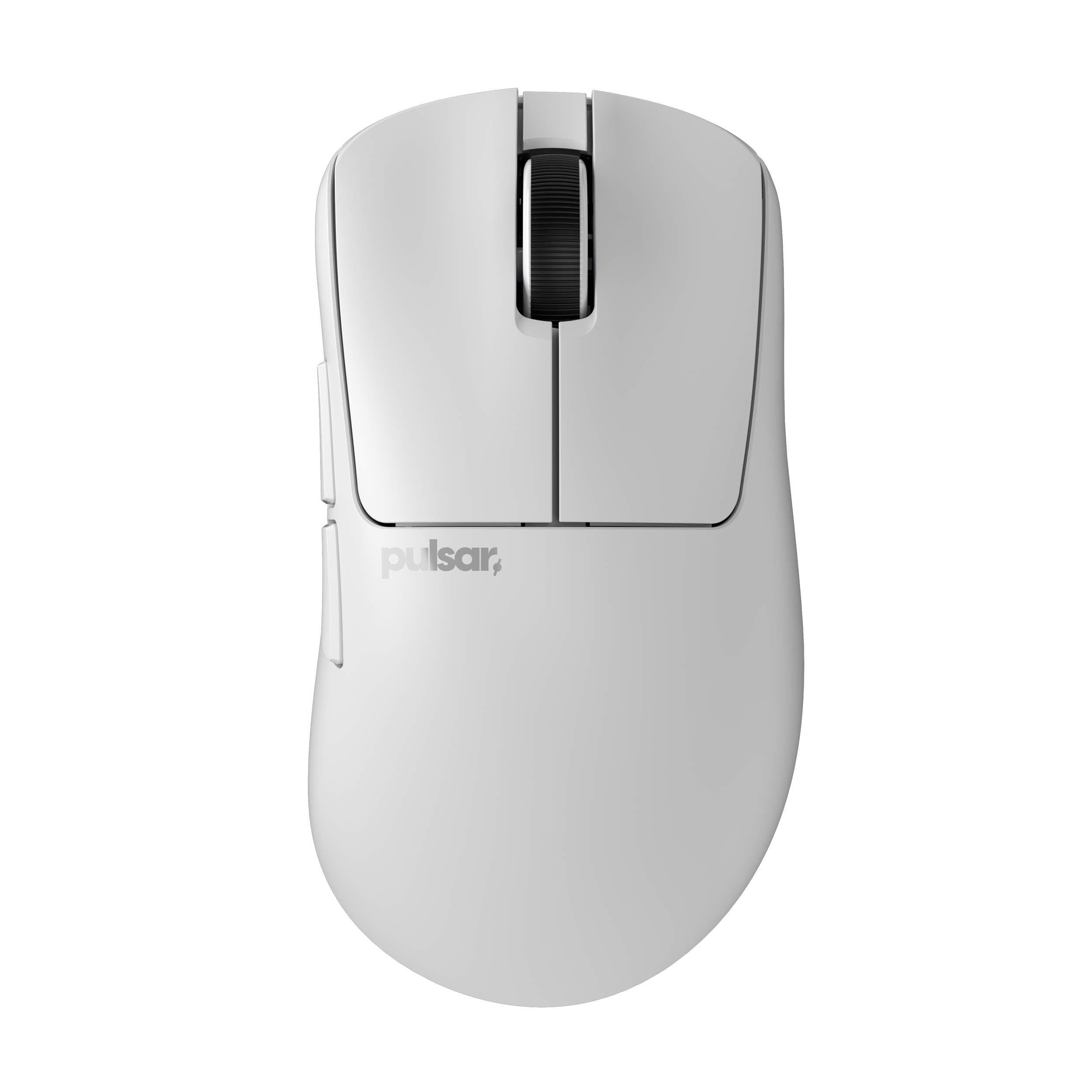 A large main feature product image of EX-DEMO Pulsar Xlite v4 - 54g Lightweight Wireless Gaming Mouse (White)