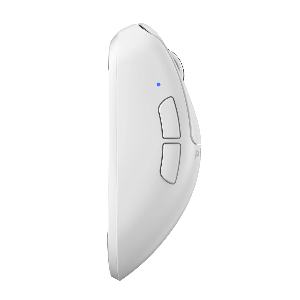 A large main feature product image of EX-DEMO Pulsar Xlite v4 - 54g Lightweight Wireless Gaming Mouse (White)